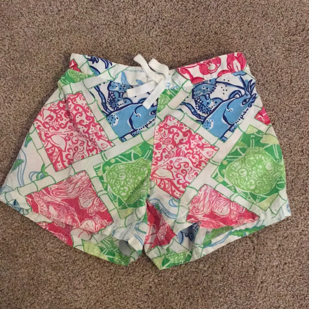 lilly pulitzer summer shorts
